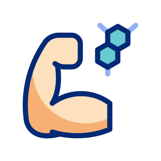 Flexing arm animation